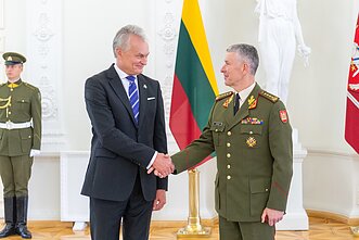  Valdemarui Rupšiui suteiktas generolo laipsnis