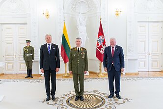  Valdemarui Rupšiui suteiktas generolo laipsnis