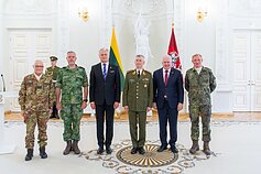  Valdemarui Rupšiui suteiktas generolo laipsnis