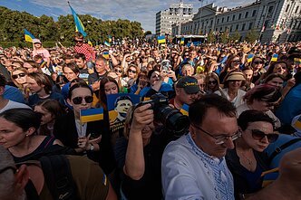 „Keliu vėliavą už Ukrainą NATO“ koncertas „Keliu vėliavą už Ukrainą NATO“ koncertas