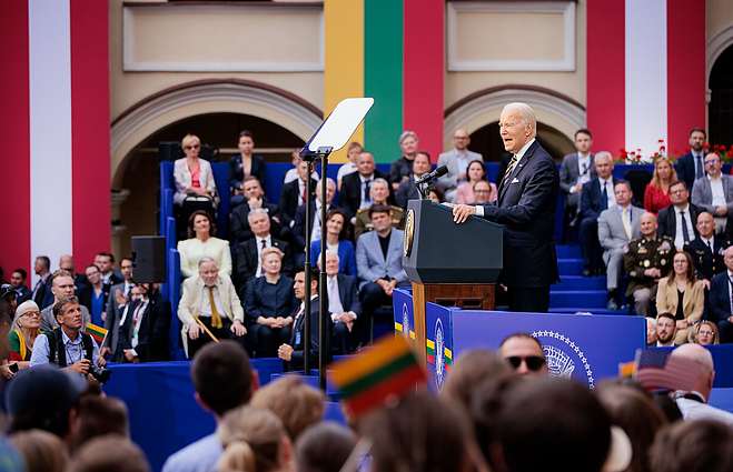 Specialios laidos. JAV prezidento Joe Bideno kreipimasis į Lietuvos žmones
