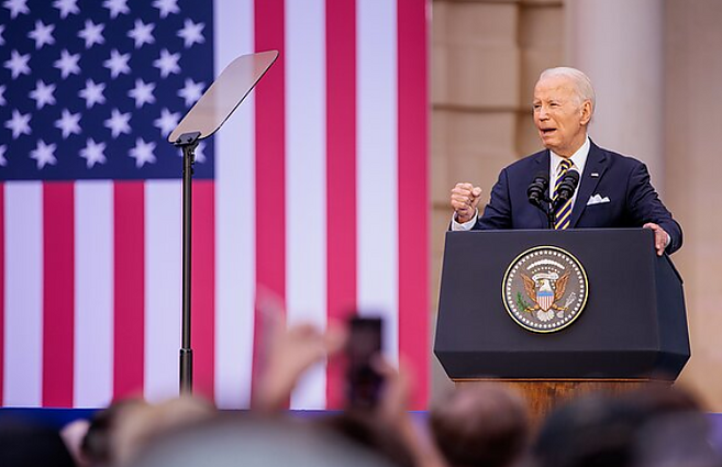 Ekspertai įvertino istorinę Bideno kalbą Vilniuje: tai buvo laisvojo pasaulio lyderio kalba