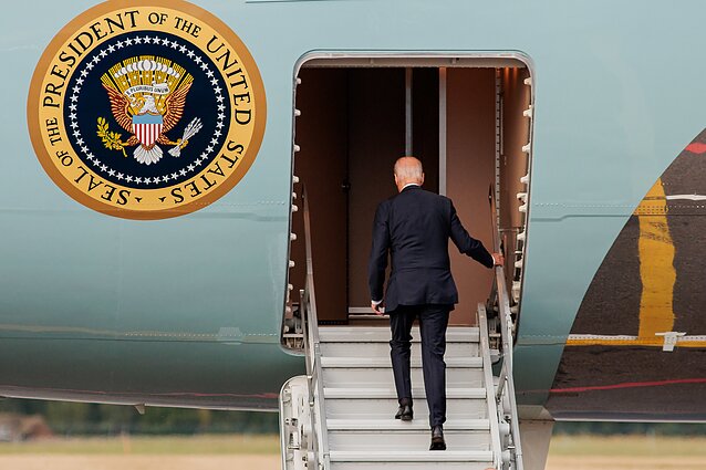 Joe Bidenas išvyko iš Lietuvos