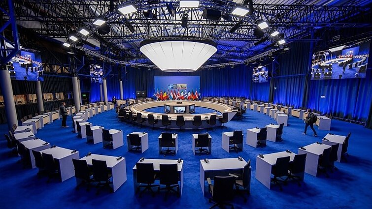 Paviešinta, kaip atrodė „Litexpo“ NATO susitikimo metu: erdvėms pertvarkyti prireikė apie 16 mln. eurų