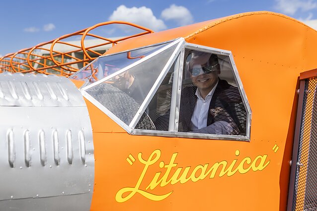 Lėktuvo „Lituanica“ kopija Lėktuvo „Lituanica“ kopija