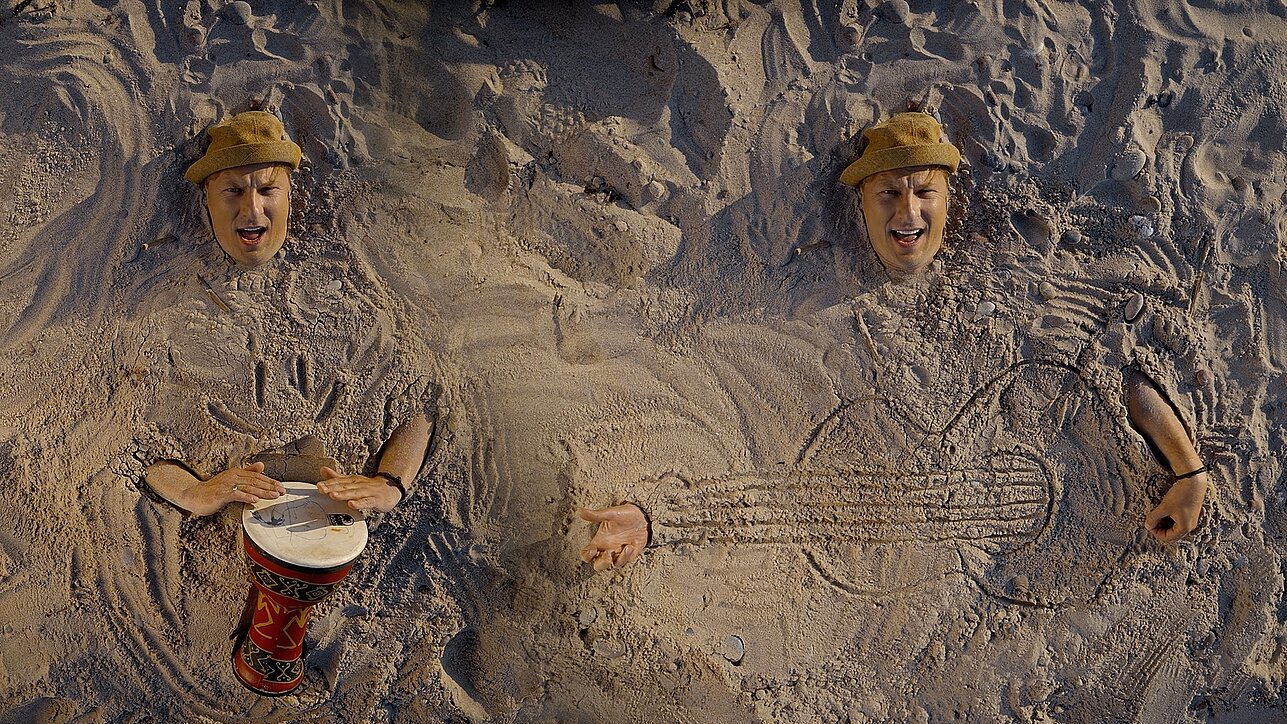 Kadras iš Justino Lapatinsko klipo