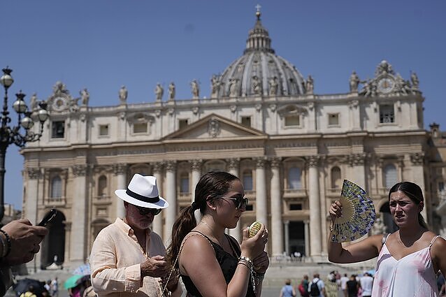 Kaitra kamuoja Pietų Europą: Italijoje temperatūra gali pakilti iki 47 laipsnių