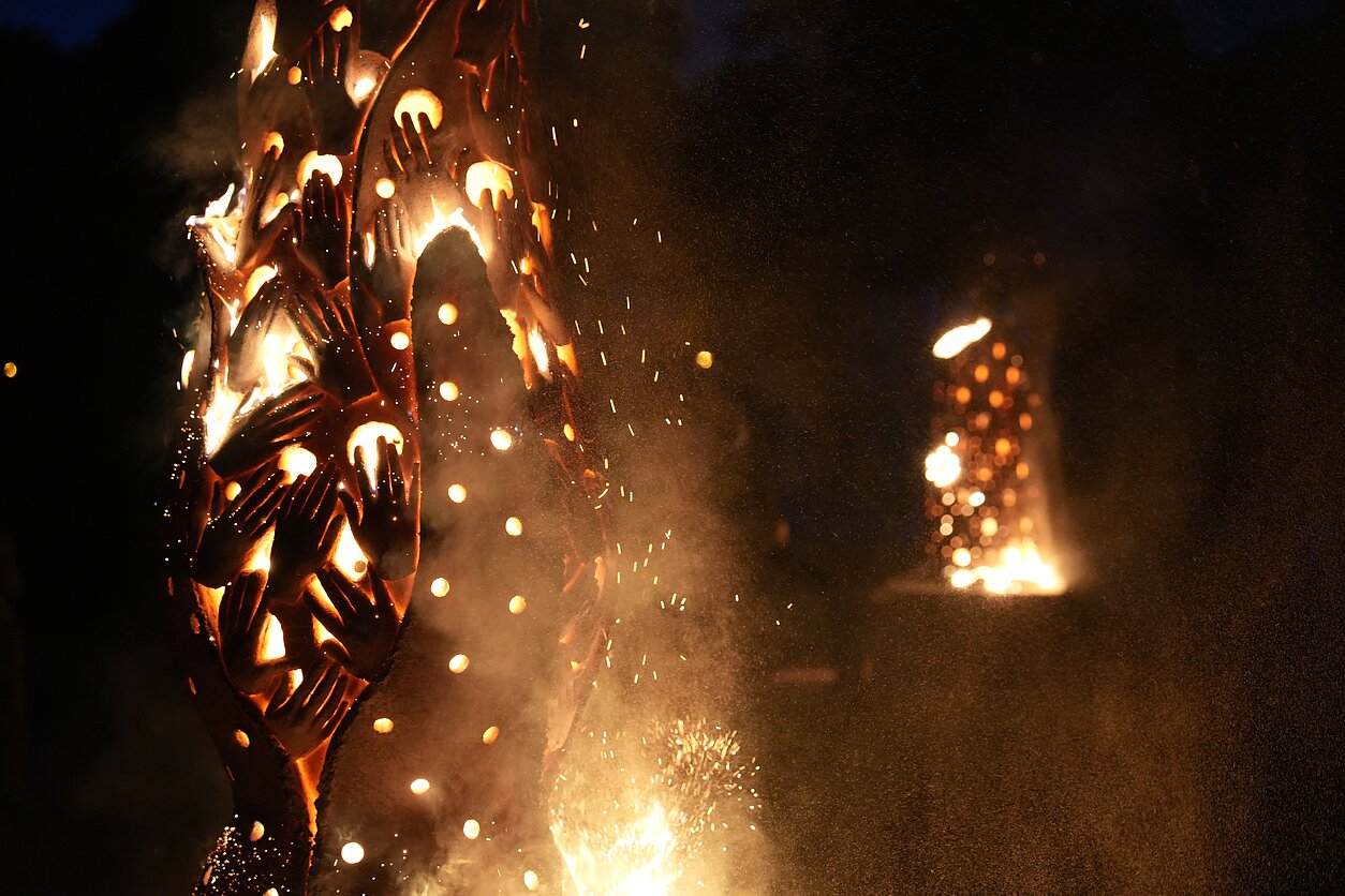 „Užventis MENE XIV. 2023“ plenero bei kalvystės stovyklos-festivalio akimirka