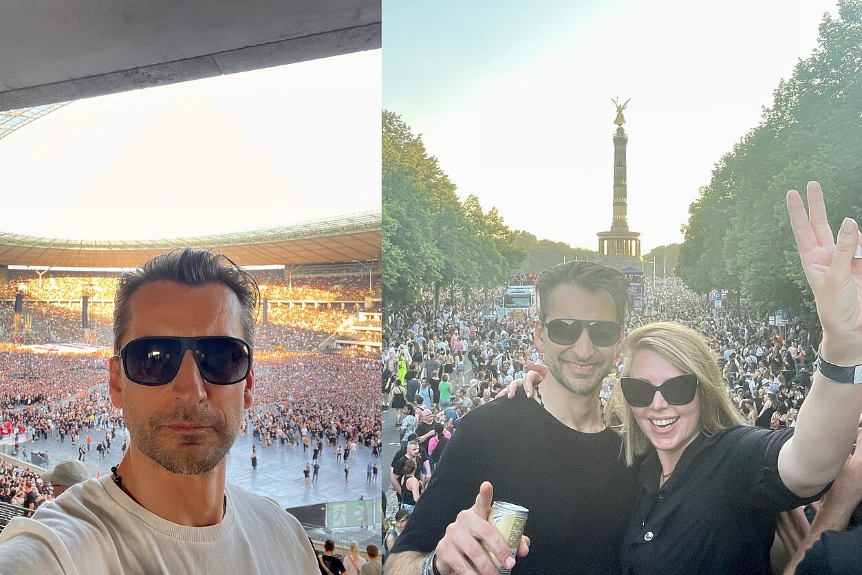 Alanas Chošnau su žmona Berlyne