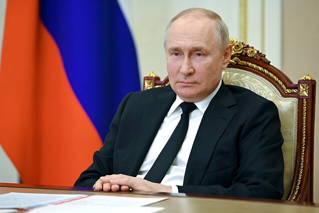 Naujas grasinimas iš Kremliaus: Putinas tvirtina, kad panaudos visas priemones Baltarusijai apsaugoti