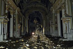 Odesoje per rusų ataką sugriauta į UNESCO paveldo sąrašą įtraukta katedra