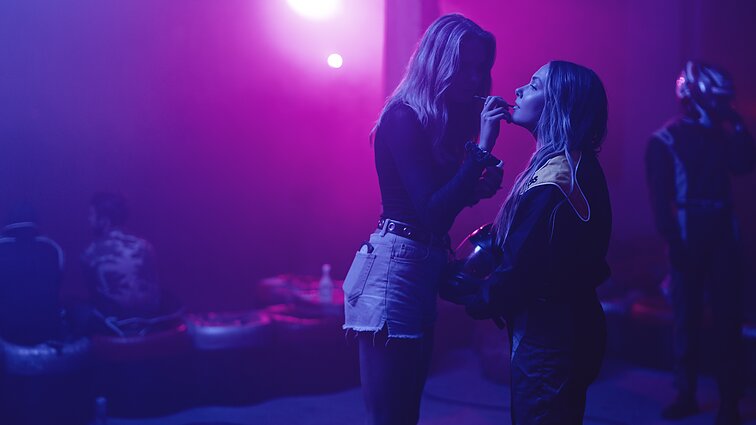 Paulinos Paukštaitytės klipo filmavimo akimirka