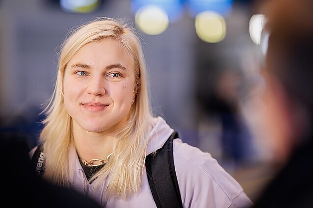 Pasaulio plaukime čempionate triumfavusi Meilutytė: esu labai laiminga ir mėgaujuosi buvimu