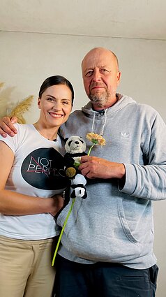 Jurga Šeduikytė ir Jonas Ohmanas Jurga Šeduikytė ir Jonas Ohmanas