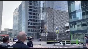 Rusijos karas prieš Ukrainą. Dronų ataka Maskvoje