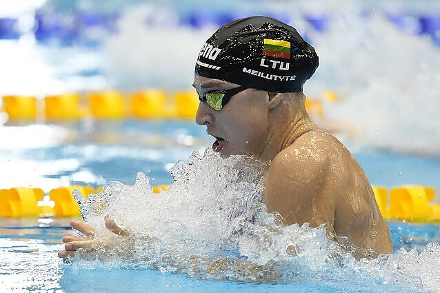 Kertinį čempionato momentą išskyrusi Meilutytė: buvo įdomu pačiai nustebinti save