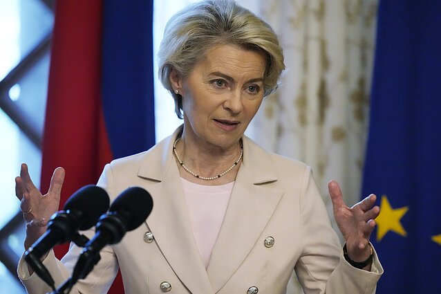 Ursula von der Leyen ir Ferdinandas Marcosas jaunesnysis