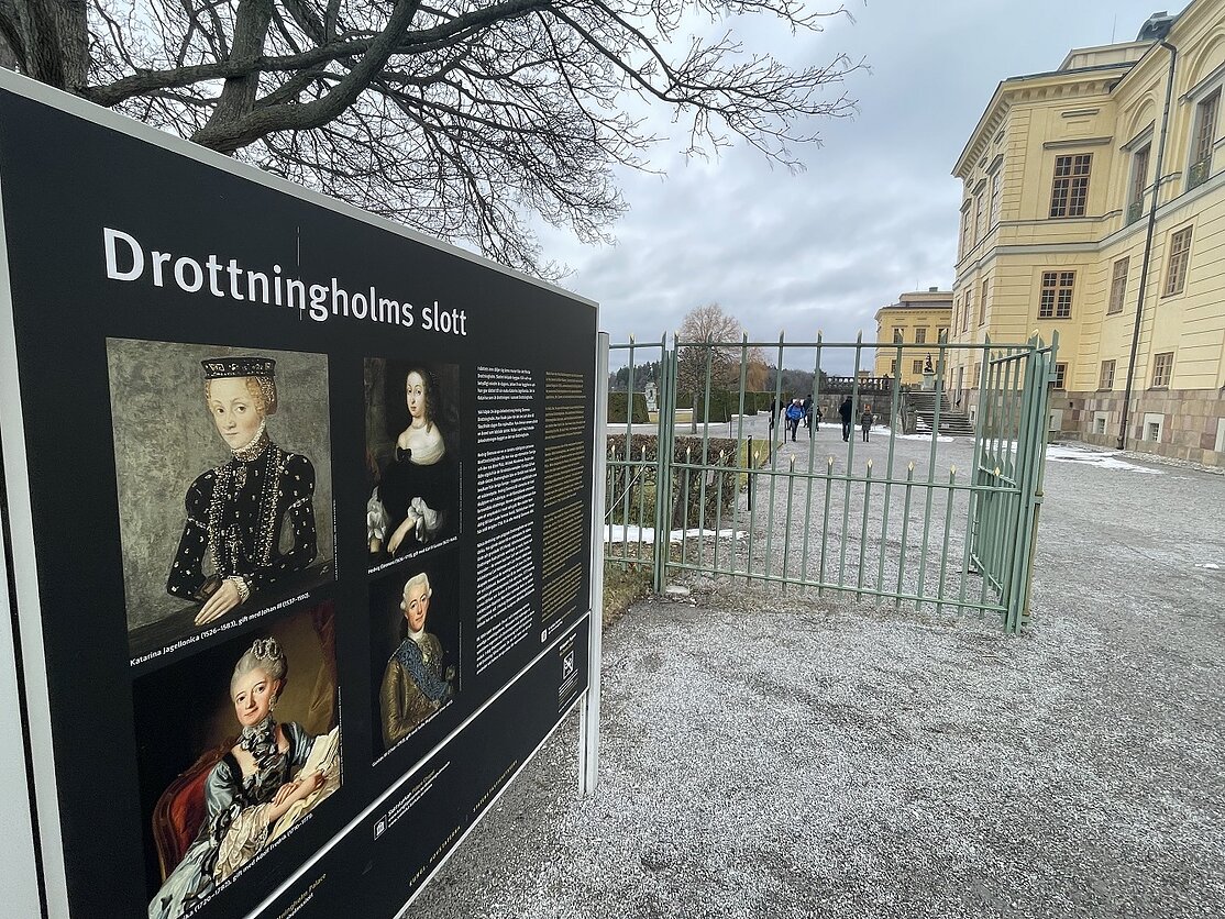 Kotrynos šypsena pasitinka visus Drotningholmo pilies, dabartinių Švedijos karalių rezidencijos, lankytojus Kotrynos šypsena pasitinka visus Drotningholmo pilies, dabartinių Švedijos karalių rezidencijos, lankytojus