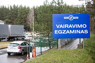 Egzamin na prawo jazdy