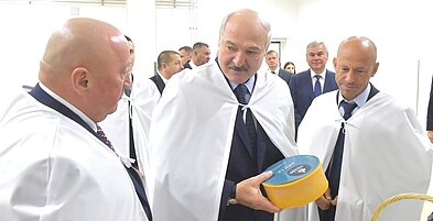 Lukashenko visits the factory of businessman Moshensky at the end of August 2020 Lukashenko visits the factory of businessman Moshensky at the end of August 2020