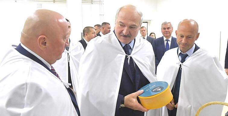 Lukashenko visits the factory of businessman Moshensky at the end of August 2020 Lukashenko visits the factory of businessman Moshensky at the end of August 2020