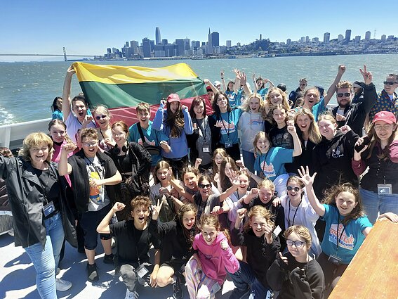 Vaikų choras „Ugnelė“ tarptautiniame chorų konkurse „Golden Gate“