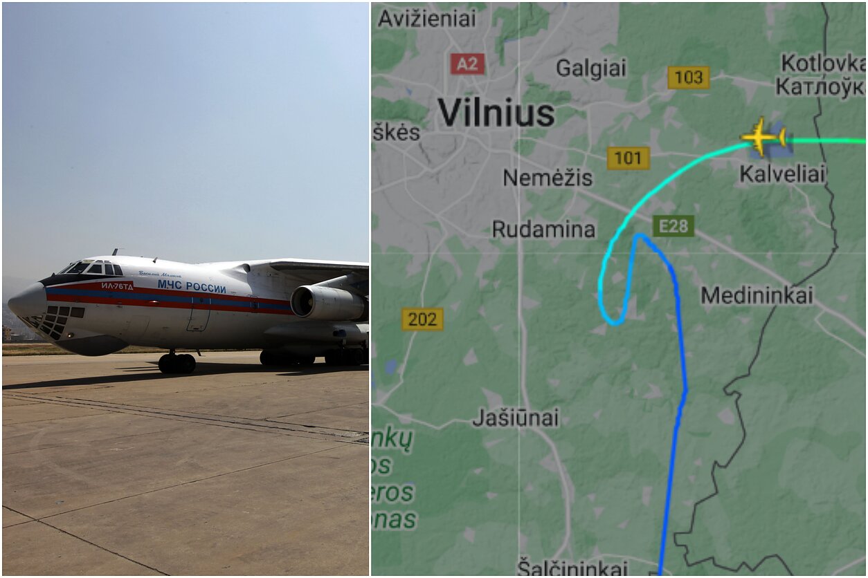 „Flightradar24“ duomenys rodo Rusijos orlaivio skrydį į Lietuvą, „Oro navigacija“ ramina, kad tai klaida „Flightradar24“ duomenys rodo Rusijos orlaivio skrydį į Lietuvą, „Oro navigacija“ ramina, kad tai klaida