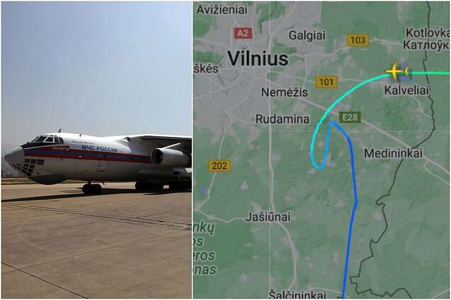 „Flightradar24“ duomenys rodo Rusijos orlaivio skrydį į Lietuvą, „Oro navigacija“ ramina, kad tai klaida „Flightradar24“ duomenys rodo Rusijos orlaivio skrydį į Lietuvą, „Oro navigacija“ ramina, kad tai klaida