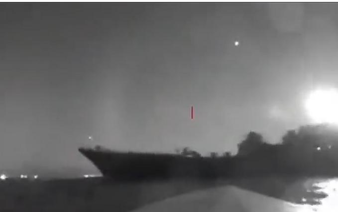 Žinios. Kerčės sąsiauryje per Ukrainos dronų ataką apgadintas Rusijos tanklaivis