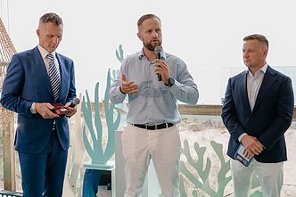 Rimanto Kaukėno paramos fondo organizuota vakarienė „Dovanoju Tau jūrą“