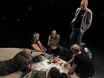 Spektaklio „Ruletė“ repeticija