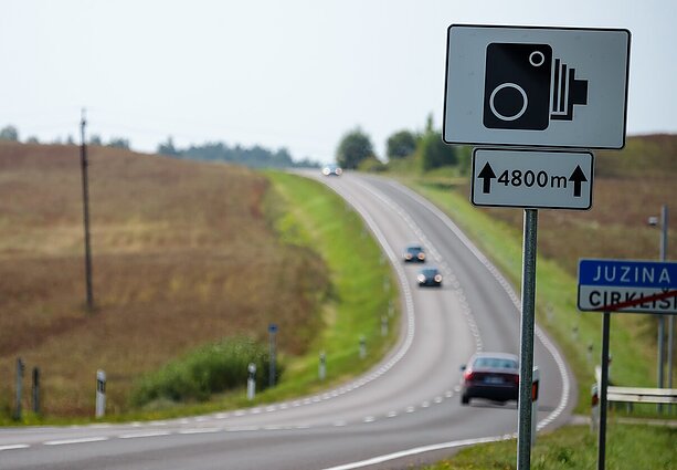 Plečiamas greičio matuoklių tinklas: kelių direkcija planuoja įrengti pusšimtį prietaisų