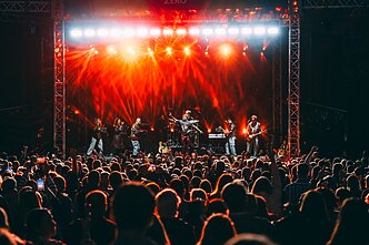 Vaido Baumilos koncerto Trakuose akimirka