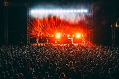 Vaido Baumilos koncerto Trakuose akimirka