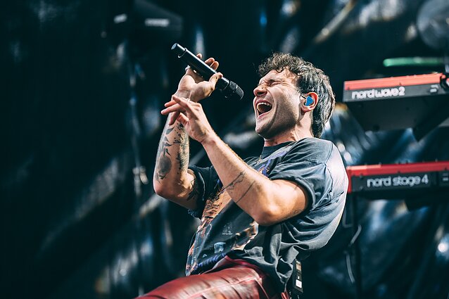 Vaido Baumilos koncerto Trakuose akimirka