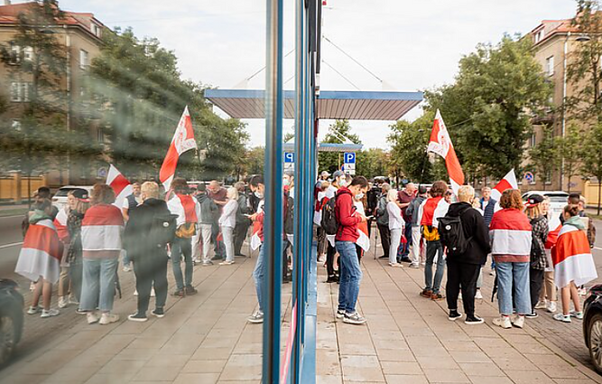 Baltarusijos opozicionierius Viačorka: nereikia lyginti rusų ir baltarusių, nes tai tik padės rusų propagandai