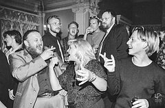 Kastytis Stumbrys su kolegomis iš televizijos