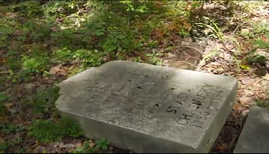 Abandoned Lithuanian cemetery 