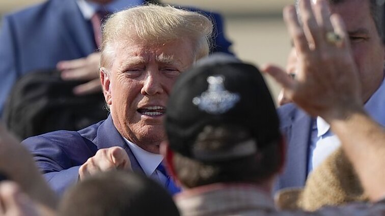 Žinios. Donaldui Trumpui pareikšti kaltinimai dėl kišimosi į rinkimus Džordžijos valstijoje