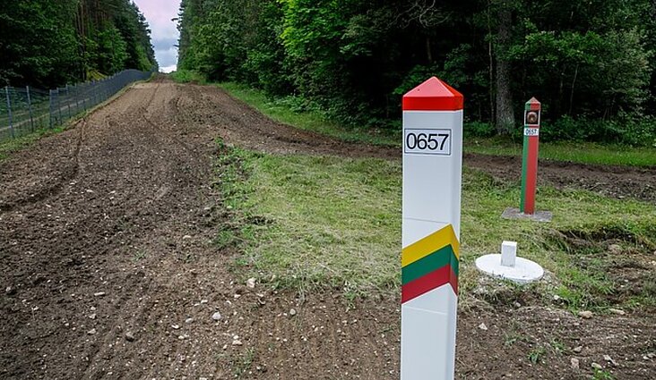 Žinios. VSAT: internete plinta suklastota nuotrauka, kad „Wagner“ peržengė Lietuvos sieną
