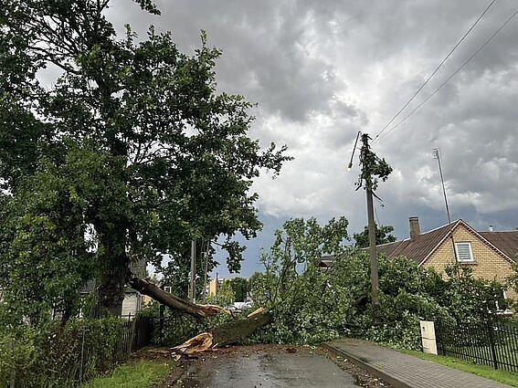 Praėjo savaitė po Joniškio rajoną siaubusių audrų: gyventojai vis dar kreipiasi dėl žalos