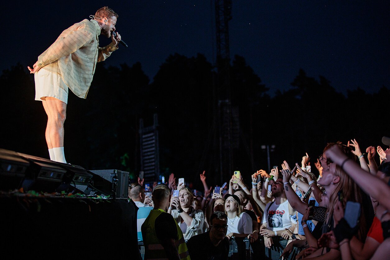 „Imagine Dragons“ koncertas