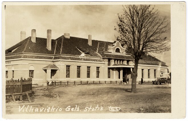 Vilkaviškio geležinkelio stotis 20 a. 4-asis dešimtmetis