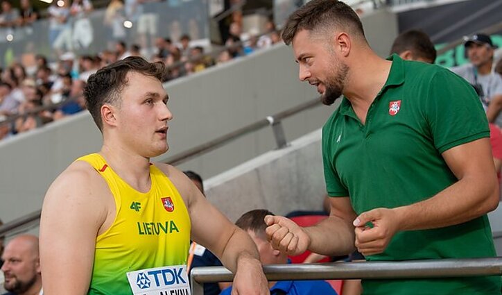 Pirmą kartą pasaulio čempionate dalyvavęs Martynas Alekna: jaudulio buvo