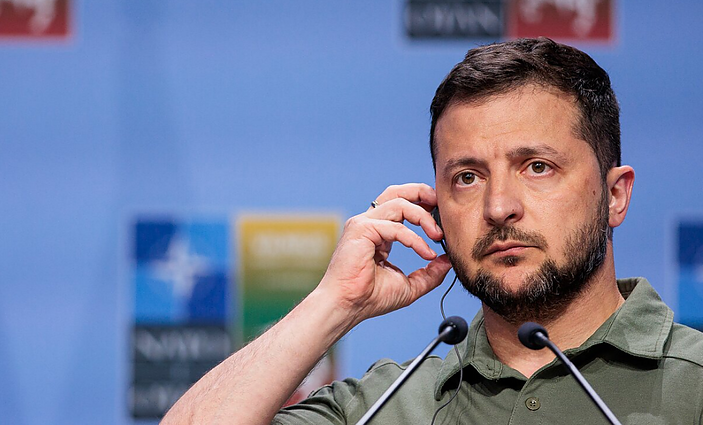 Žinios. Zelenskis Danijos parlamente sakys kalbą ir susitiks su karaliene, dėkodamas už paramą naikintuvais