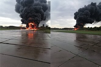 Sunaikintas Rusijos Tu-22M bombonešis