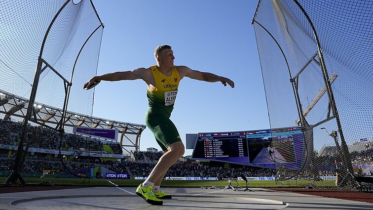 Bronza reto grožio pasaulio čempionato finale pasidabinęs Alekna: įrodžiau, kad esu elite ir dar tikrai planuoju čia pabūti