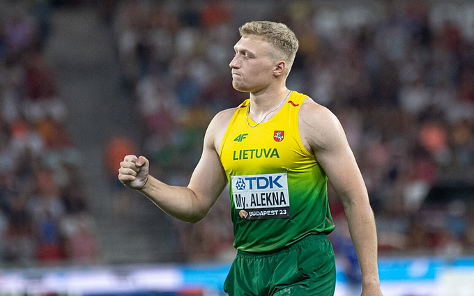 Aleknos krūtinę papuošė antrasis jo karjeroje pasaulio čempionato medalis – vakar iškovota bronza