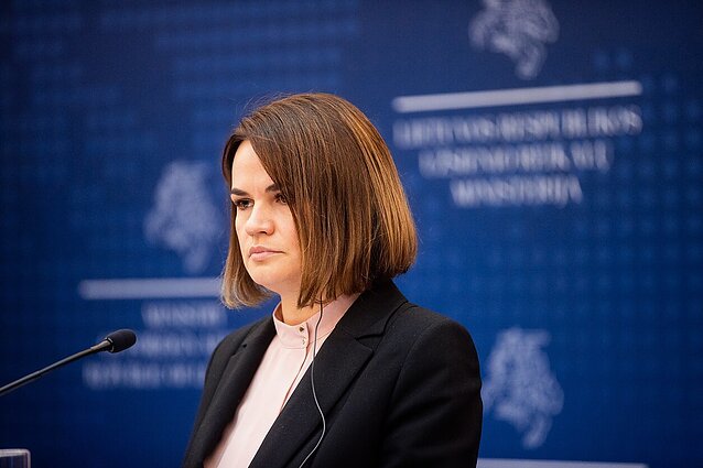 Žinios. Viktorija Čmilytė-Nielsen šiandien susitiks su Sviatlana Cichanouskaja