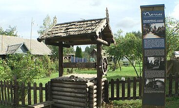 The well at the centre of Grabijolai